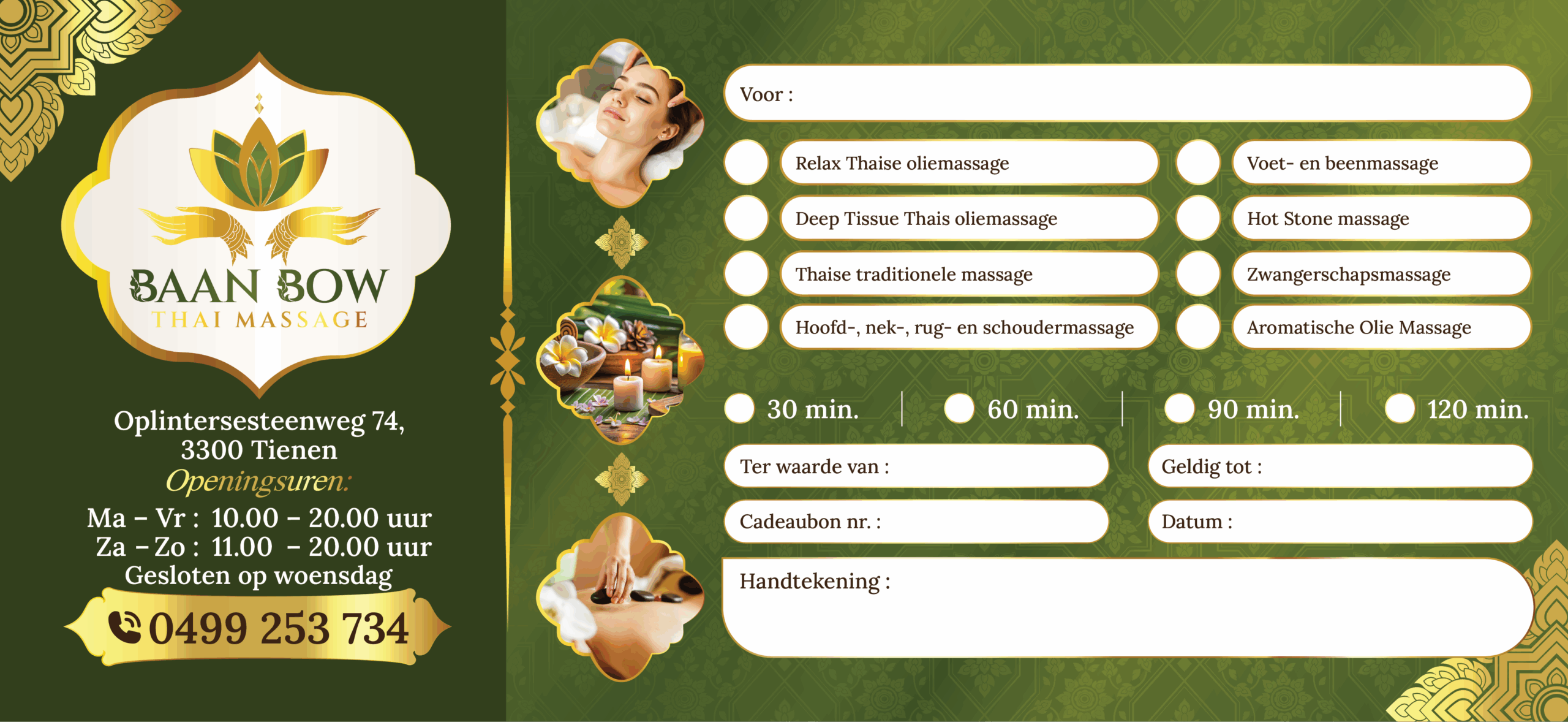 Baan Bow Thai Massage in Tienen Baan Bow Thai Massage in Tienen